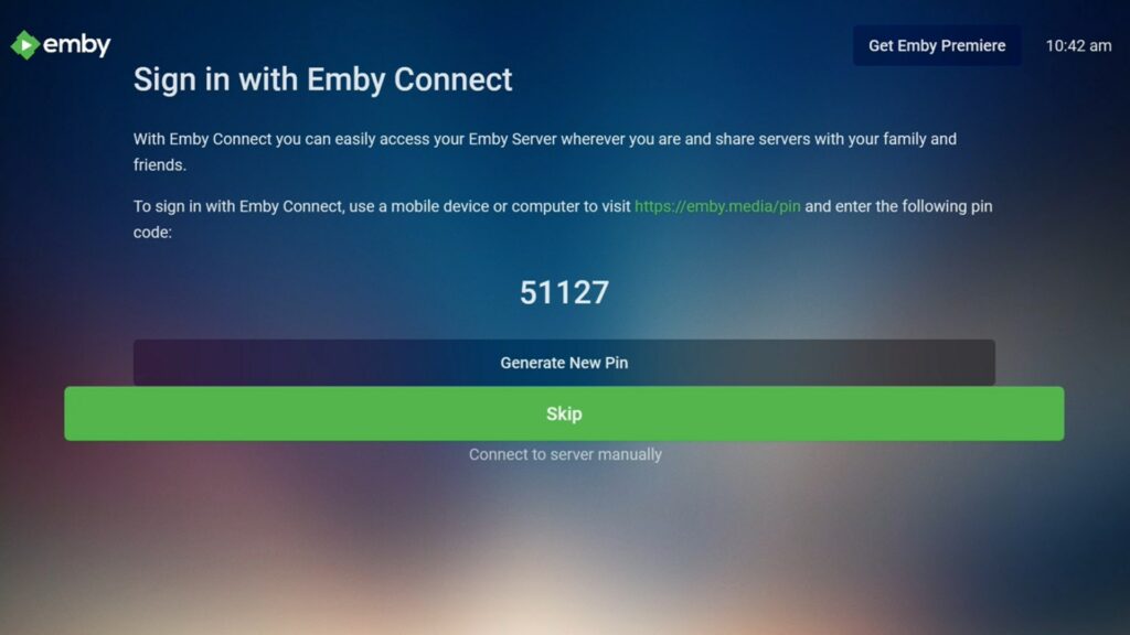 Emby Setup (Manual) - Step 2